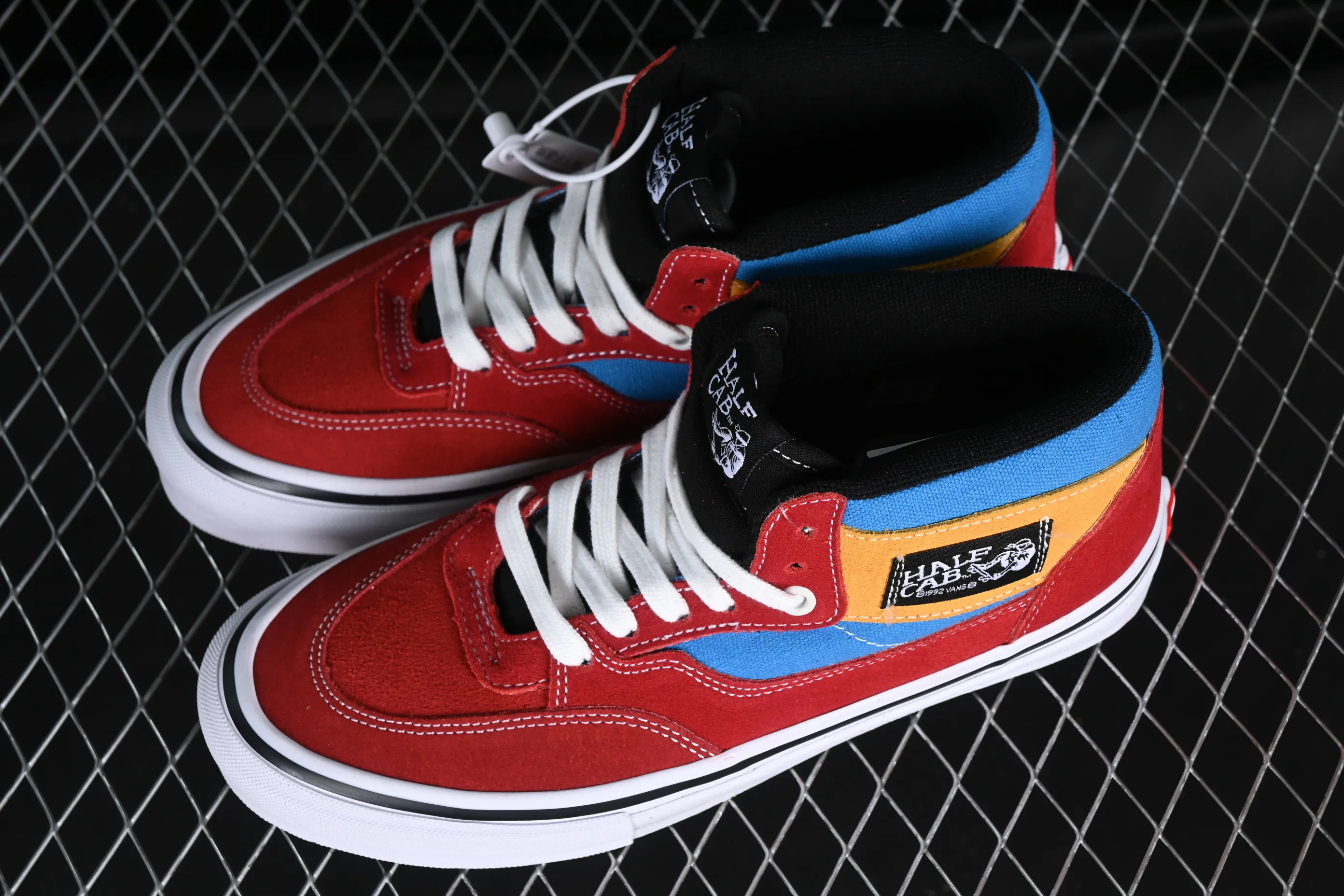 All categories Vans Vans series Vans Mid Vans Zhongbang Vans Half Cab Pro legendary skater signature Zhongbang skateboard shoes VN0A38CPSWQ